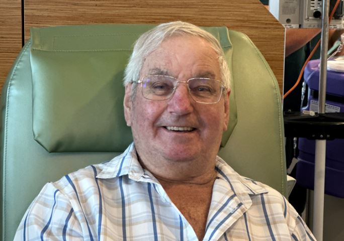 Bob’s loving commitment honoured through clinical trial