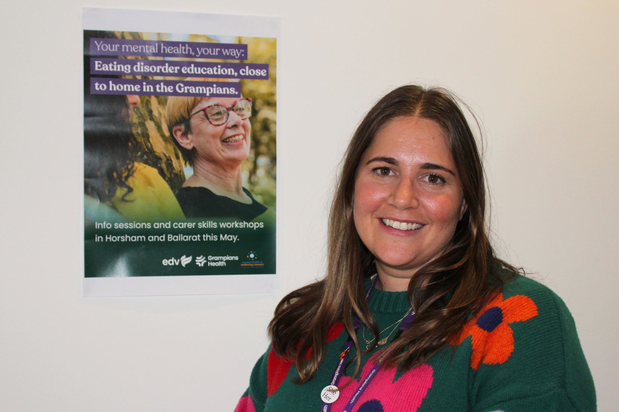 Grampians Health and Eating Disorders Victoria to conduct support sessions in Horsham and Ballarat