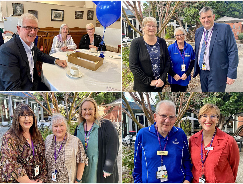 Morning tea for Volunteer Week